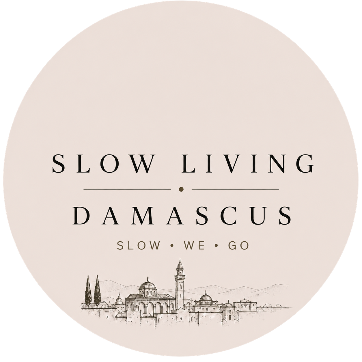 Slow Living Damascus logo